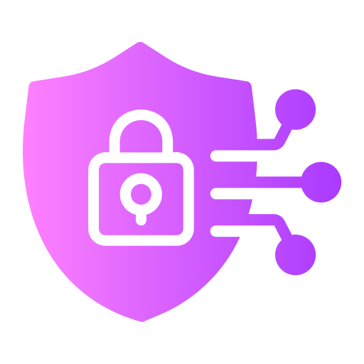 Network security Generic gradient fill icon