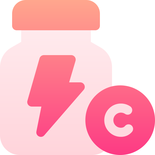 비타민 c Basic Gradient Gradient icon