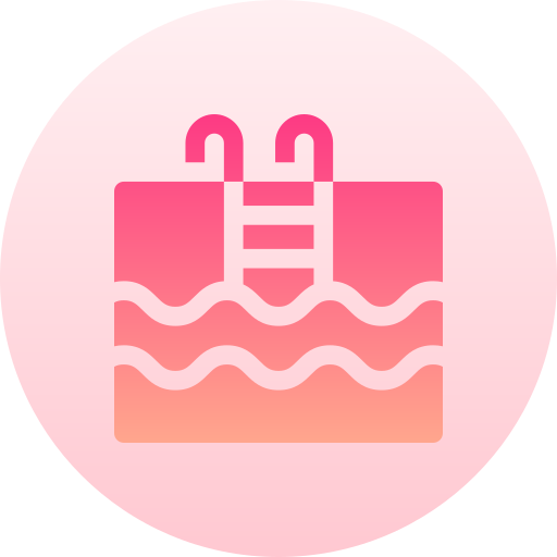 schwimmbad Basic Gradient Circular icon