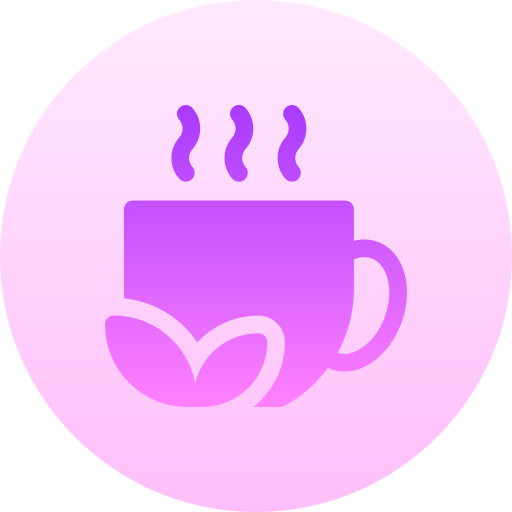 Травяной чай Basic Gradient Circular иконка