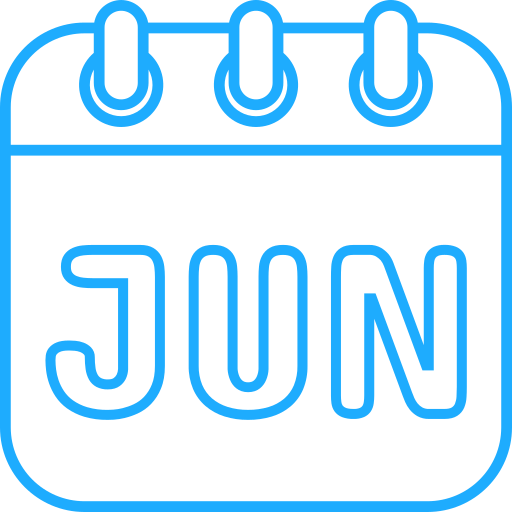juni Generic color outline icoon