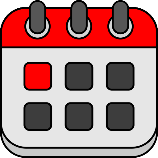 dzień kalendarzowy Generic color lineal-color ikona