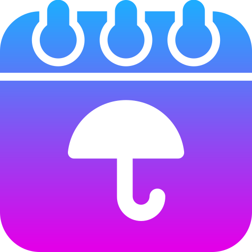 Umbrella Generic gradient fill icon