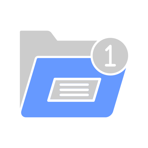 Folder file Generic color fill icon