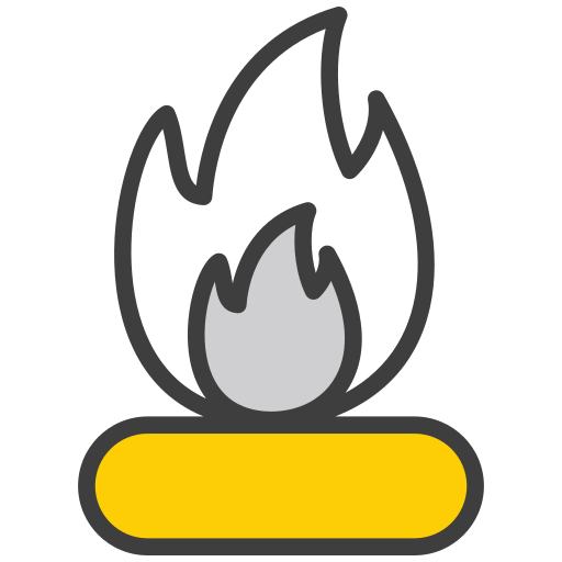 Bonfire Generic color lineal-color icon