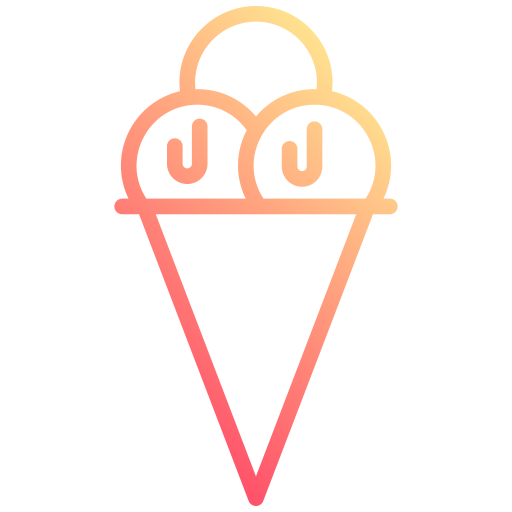 helado Generic gradient outline icono