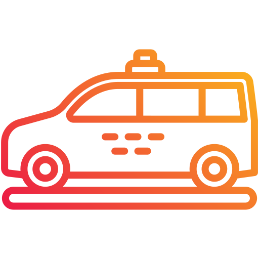 Taxi Generic gradient outline icon