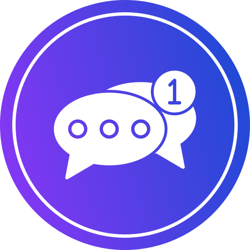 sms Generic gradient fill icon