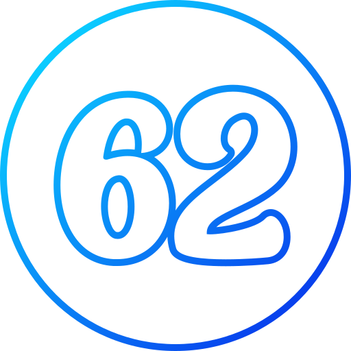 62 Generic gradient outline icon