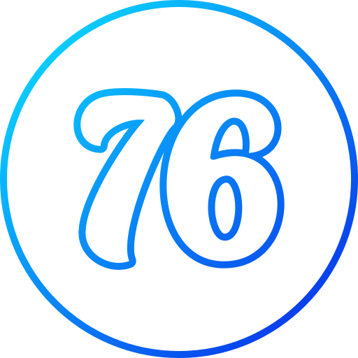 76 Generic gradient outline icon