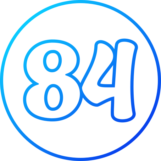 84 Generic gradient outline icon