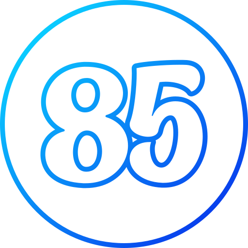 85 Generic gradient outline icoon