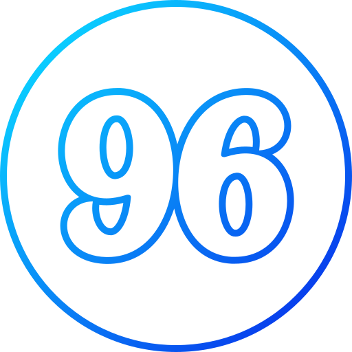96 Generic gradient outline ikona