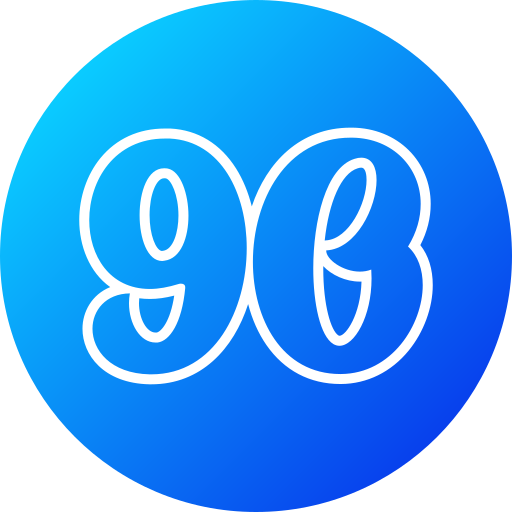 90 Generic gradient fill icona