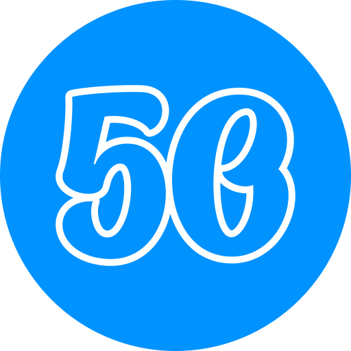 50 Generic color fill icon