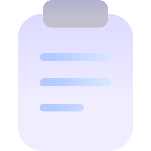 documento Generic gradient fill icona