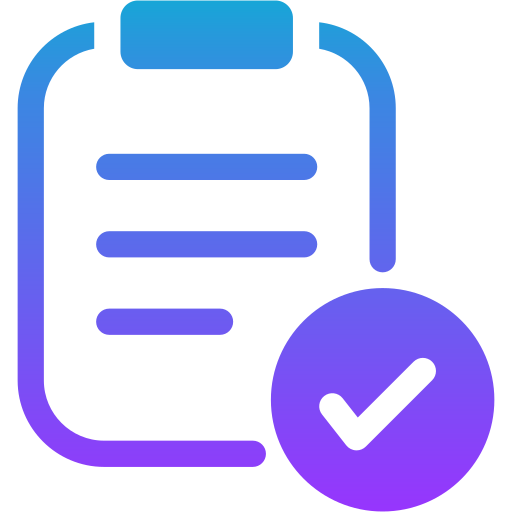 Approved document Generic gradient fill icon