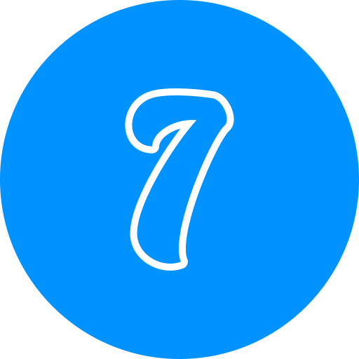 7番 Generic color fill icon