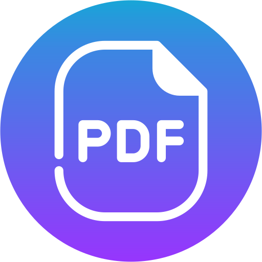 pdf Generic gradient fill ikona