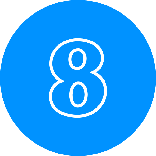 8番 Generic color fill icon