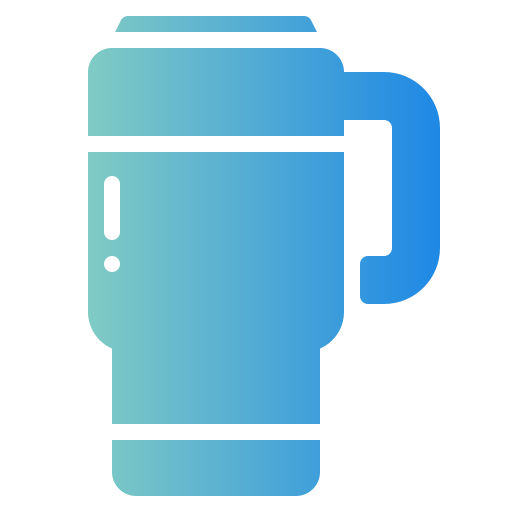 Travel mug Generic gradient fill icon