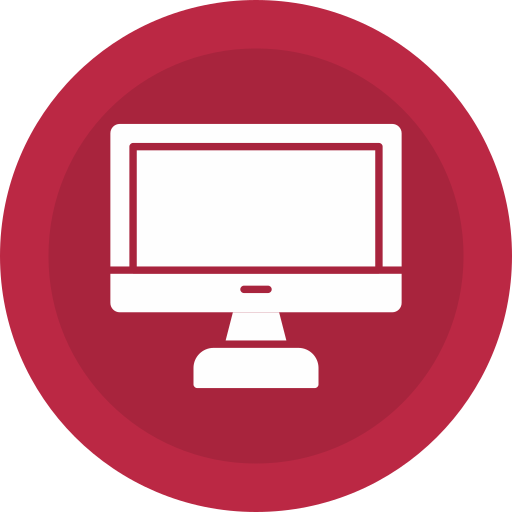 computadora Generic color fill icono