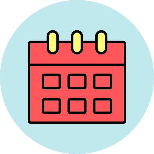 Calendar Generic color lineal-color icon