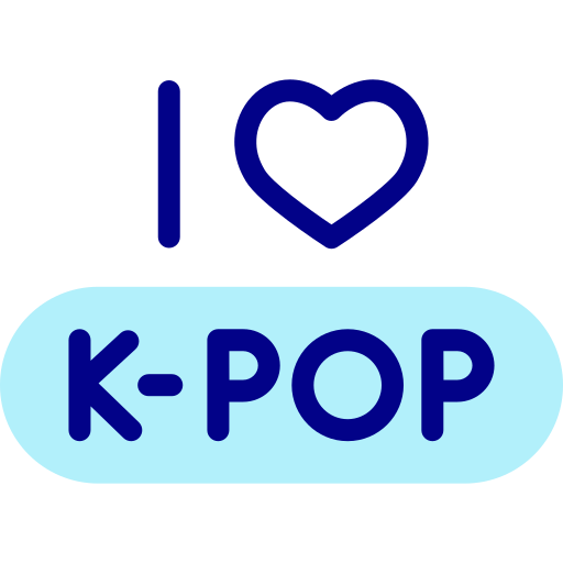 kpop Detailed Mixed Lineal color ikona