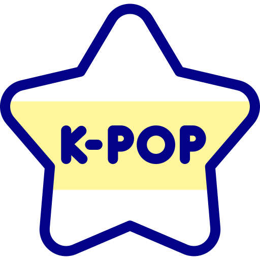 kpop Detailed Mixed Lineal color icona