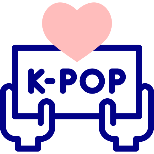 kpop Detailed Mixed Lineal color ikona