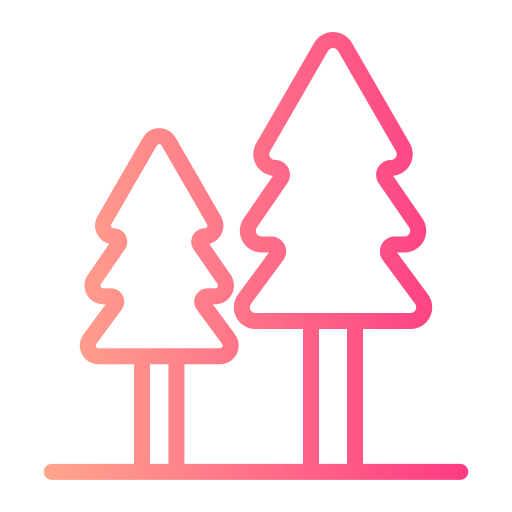 숲 Generic gradient outline icon