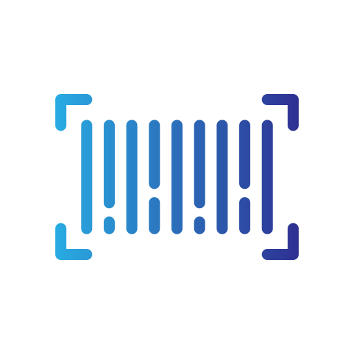 바코드 Generic gradient outline icon