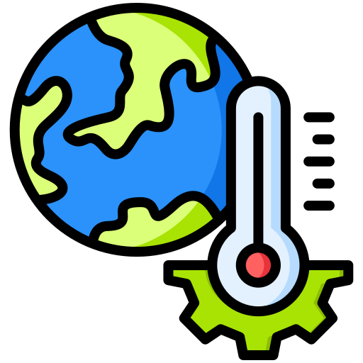 지구 온난화 Generic color lineal-color icon