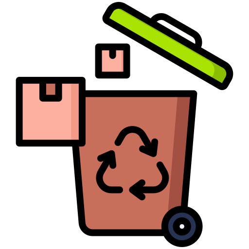 Paper recycle Generic color lineal-color icon