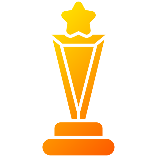 Award Generic gradient fill icon