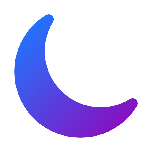 dunkler modus Generic gradient fill icon