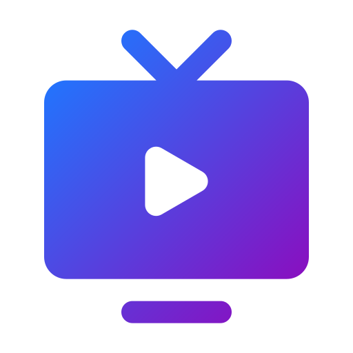 テレビ Generic gradient fill icon