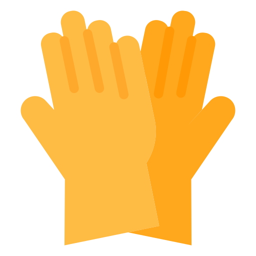 rękawiczki do czyszczenia Generic color fill ikona