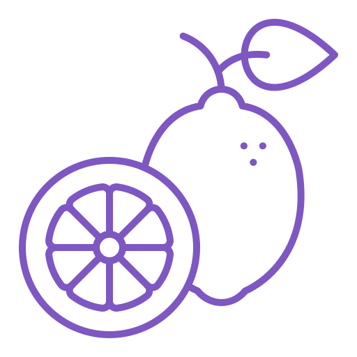 Lemon Generic color outline icon
