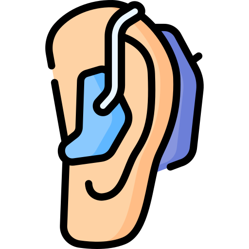 Hearing aid Special Lineal color icon