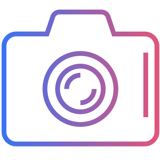 Camera Generic gradient outline icon
