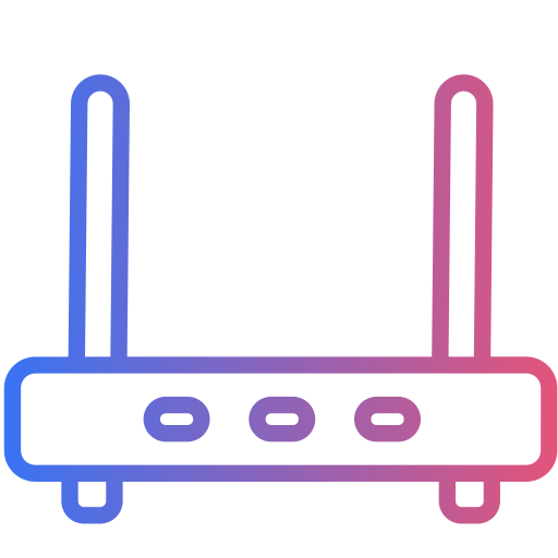 modem Generic gradient outline Icône