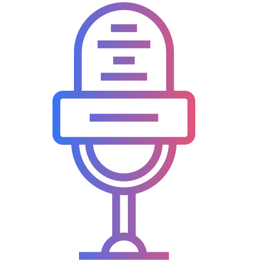 Microphone Generic gradient outline icon