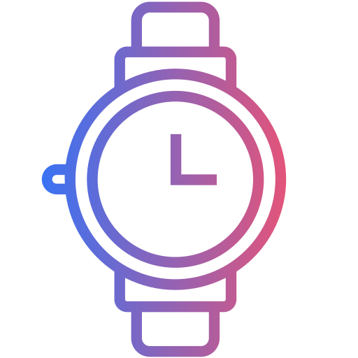Наручные часы Generic gradient outline иконка