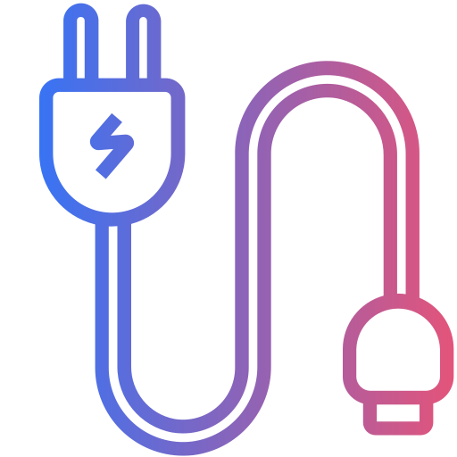 cable de datos Generic gradient outline icono