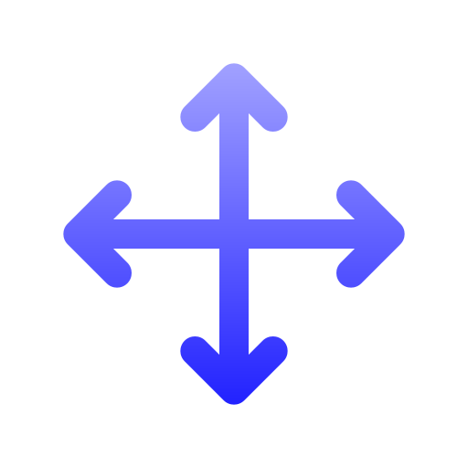 Move Generic gradient fill icon