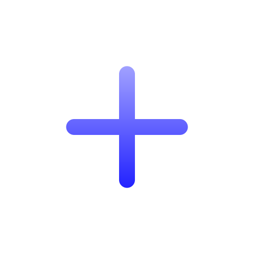 Plus Generic gradient outline icon