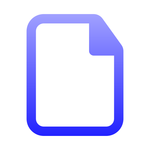 file Generic gradient outline icona