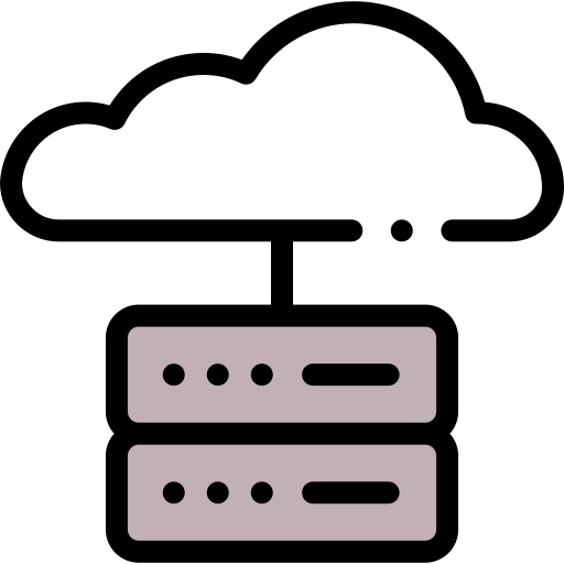 cloud-hosting Detailed Rounded Lineal color icon