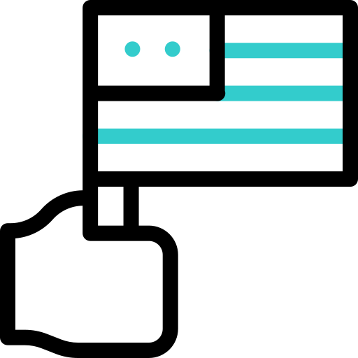 アメリカ合衆国 Basic Accent Outline icon